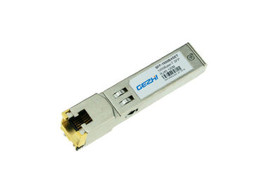 1000BASE-T فاصله Rj45 مس SFP فرستنده